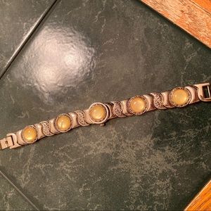 Vintage Lee Sands sterling silver and Quartz watch